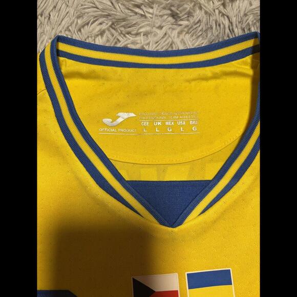 UKRAINE NATIONS LEAGUE 2024 VS CZECHIA MATCH WORN & SIGNED JERSEY VANAT #11 - Picture 6 of 9